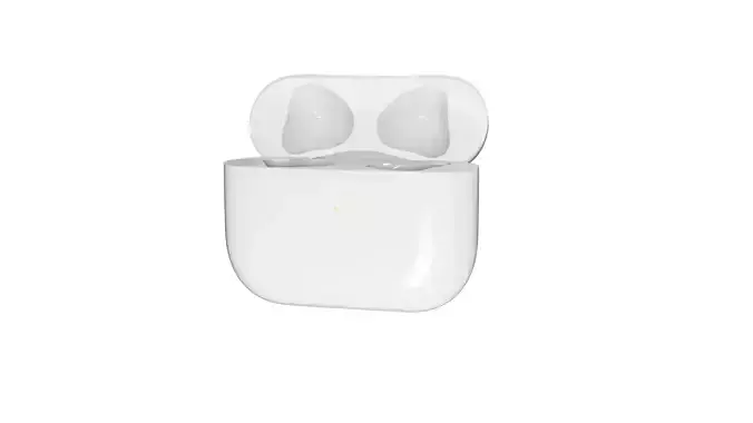 Airpod3 3D model - Animated  Low-poly 3D model