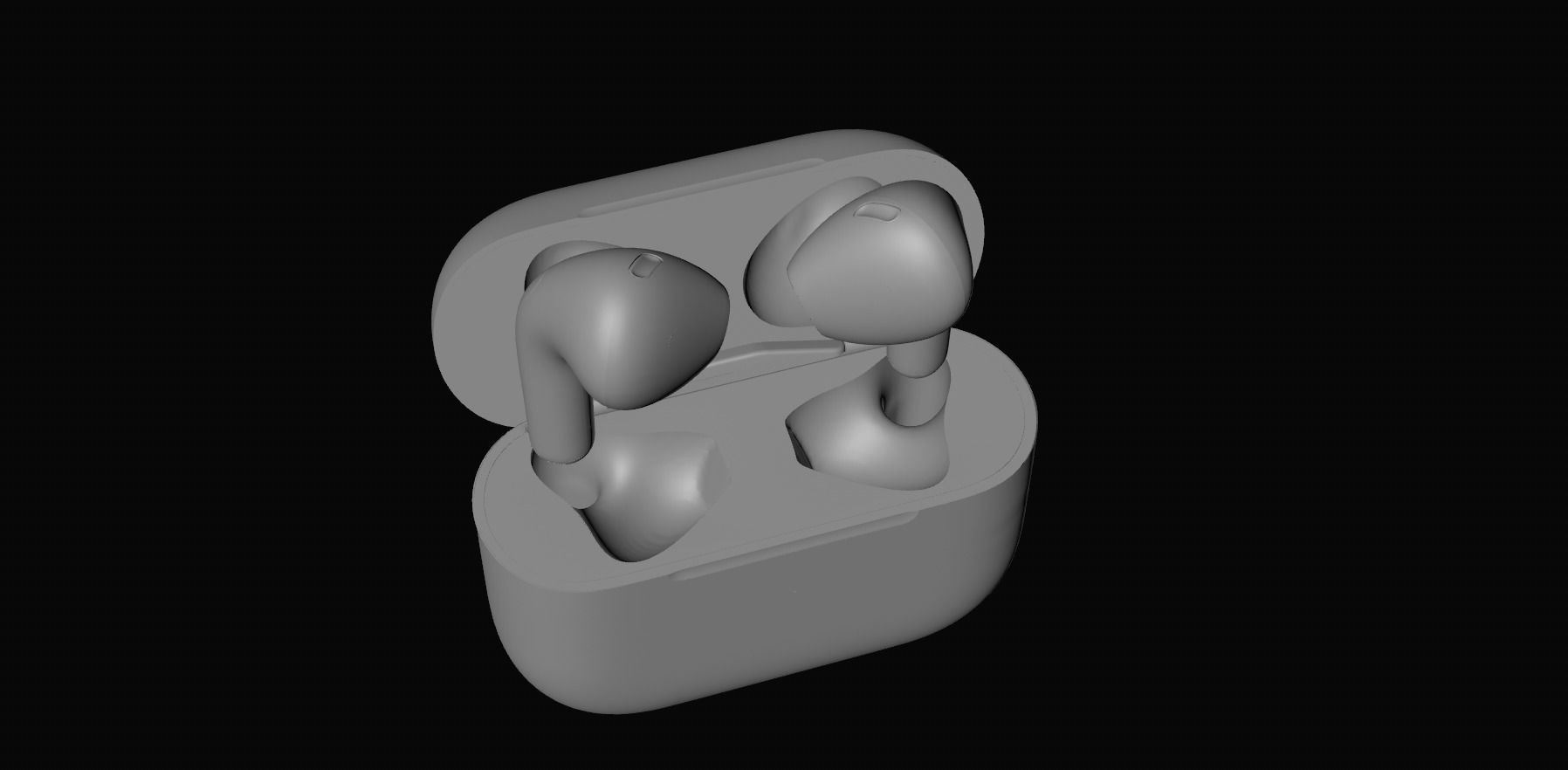 Airpod3 3D model - Animated  Low-poly 3D model_36