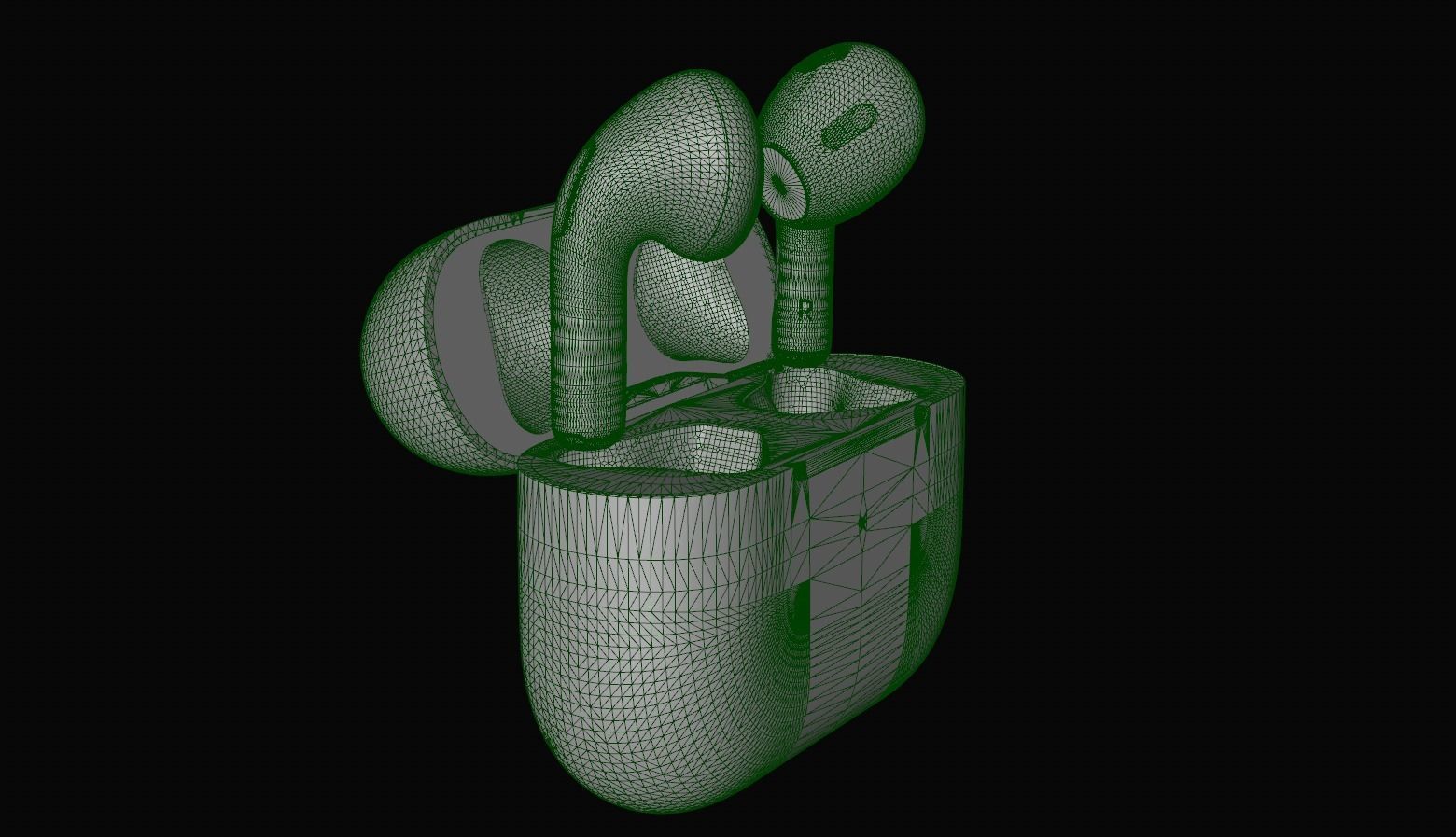 Airpod3 3D model - Animated  Low-poly 3D model_30