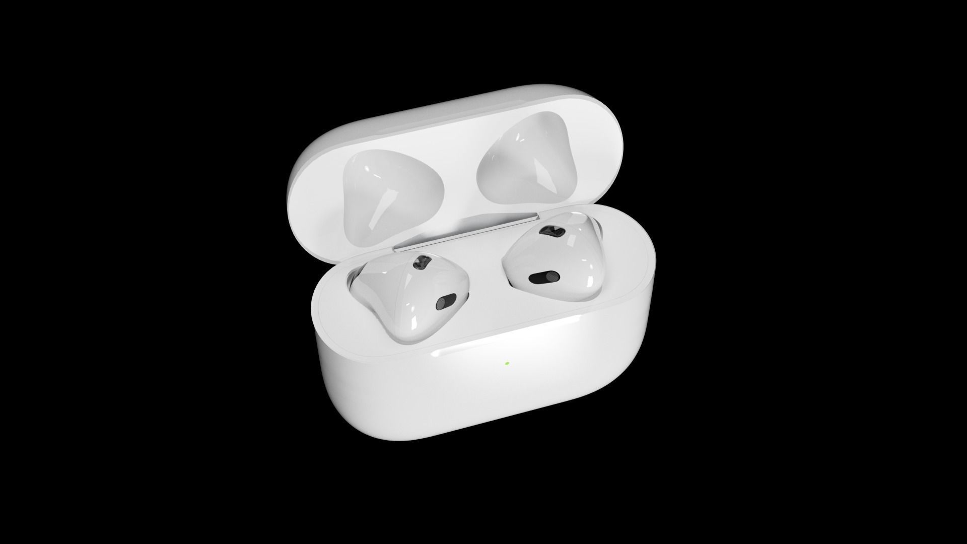 Airpod3 3D model - Animated  Low-poly 3D model_21