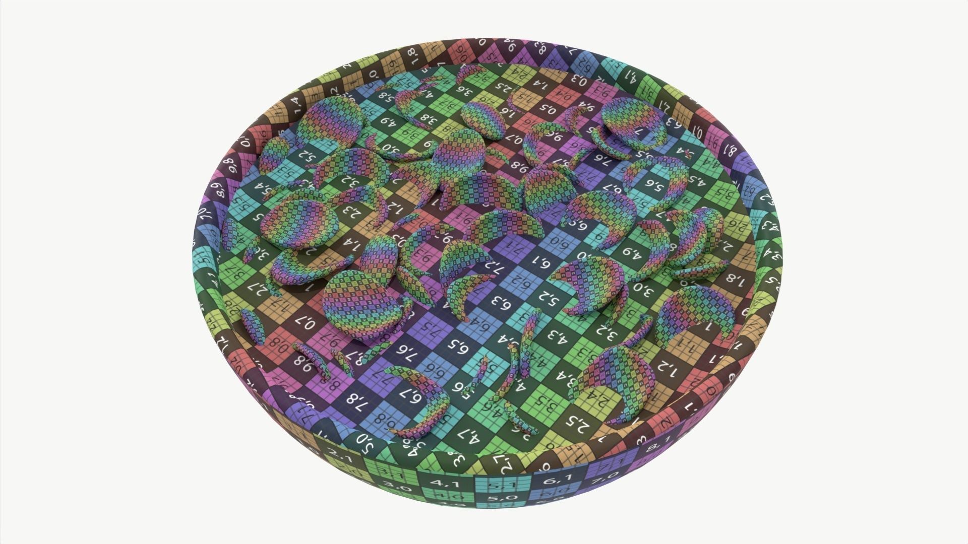 Bowl with Cornflakes 02 3D model_7