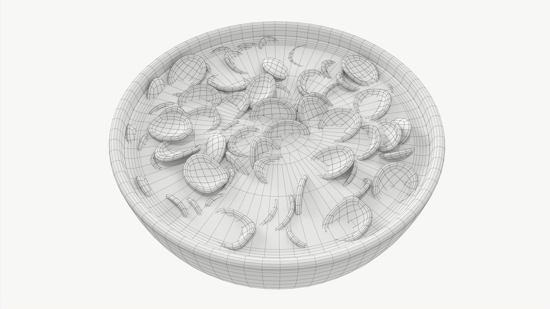 Bowl with Cornflakes 02 3D model_6