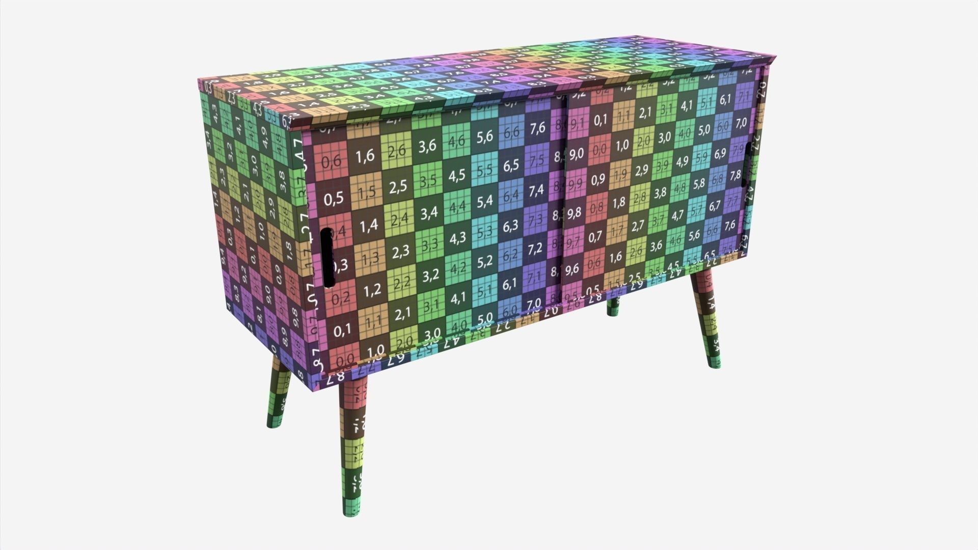 Cabinet Mitra 3D model_7