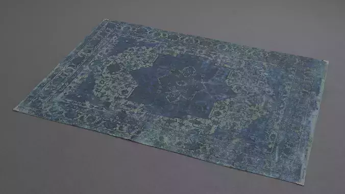 Carpet C rug with ornate pattern