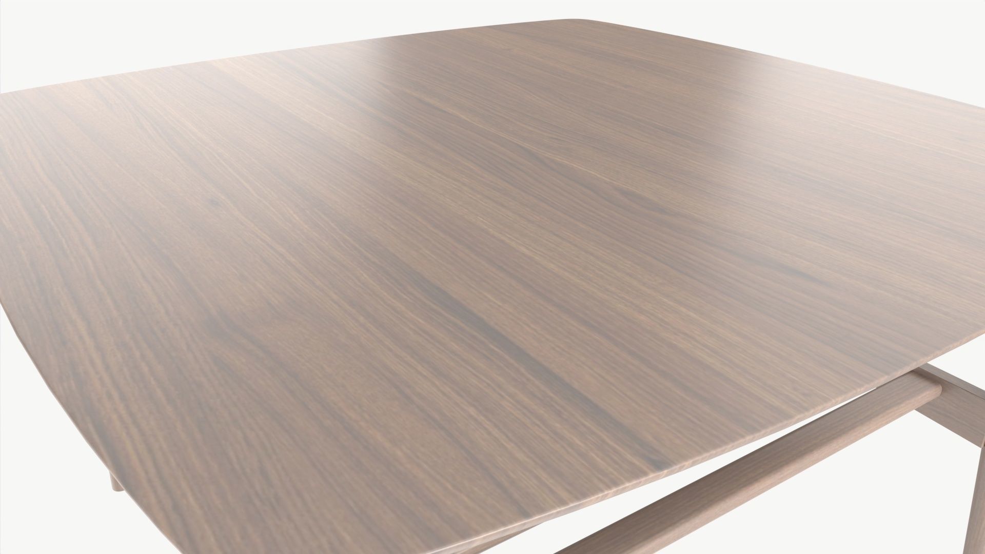 Coffee table Woodstock square 3D model_3