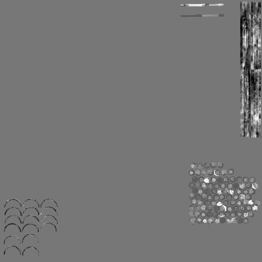 Park Lamp Post - Bench - Trash Low-poly 3D model_33