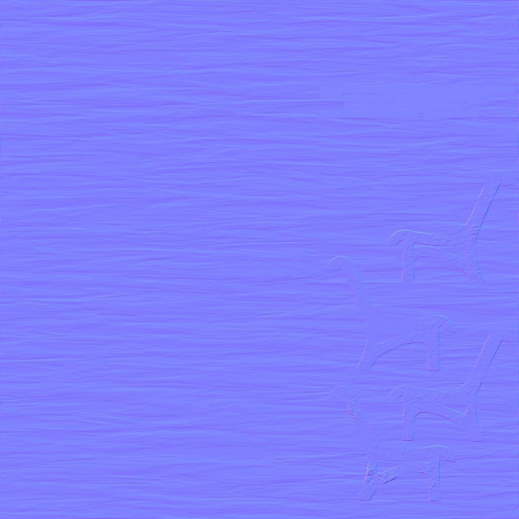 Park Lamp Post - Bench - Trash Low-poly 3D model_14