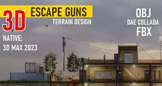 Level Design 3D model