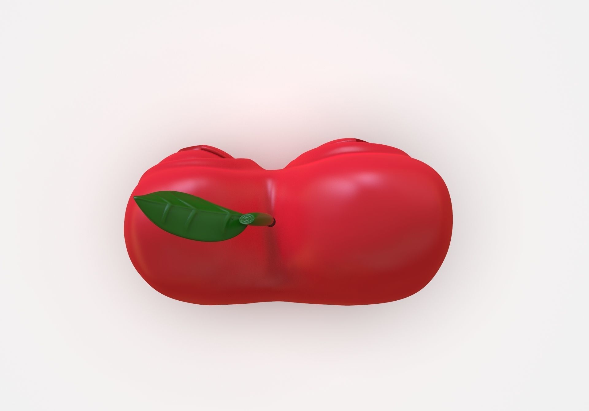 Stylized Little Apple Figurine 3D print model_20