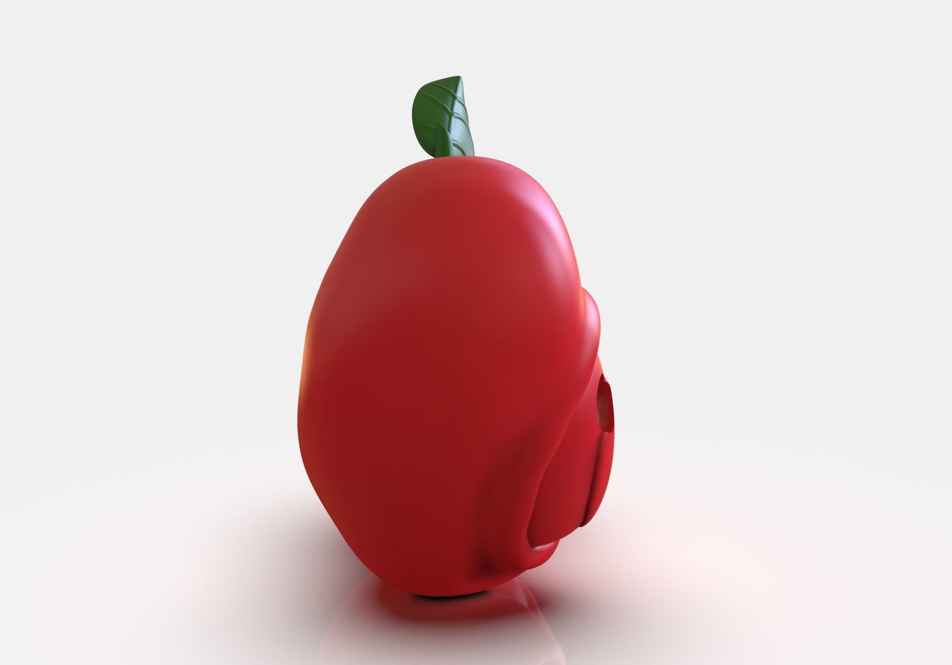 Stylized Little Apple Figurine 3D print model_14