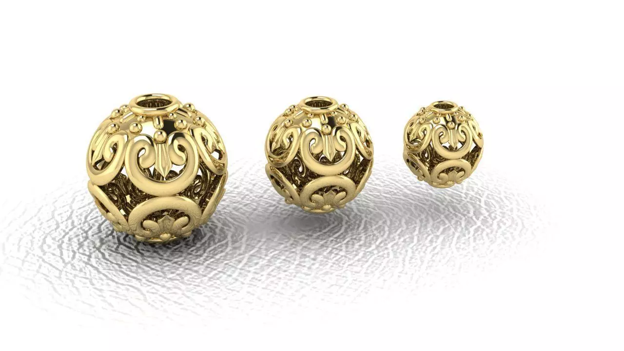 28 Beads 3D print model_0