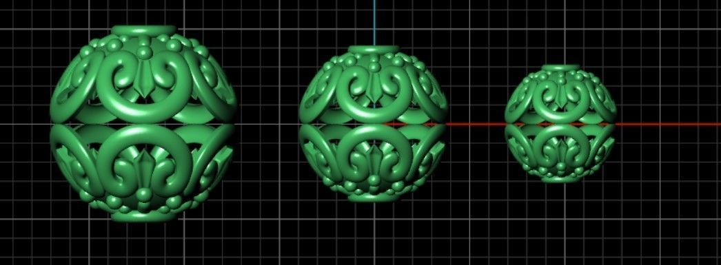 28 Beads 3D print model_2