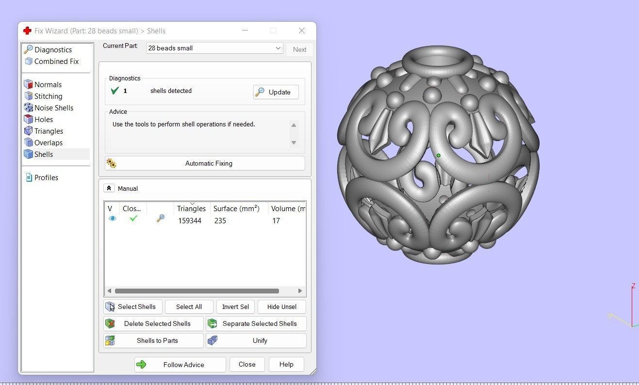 28 Beads 3D print model_6