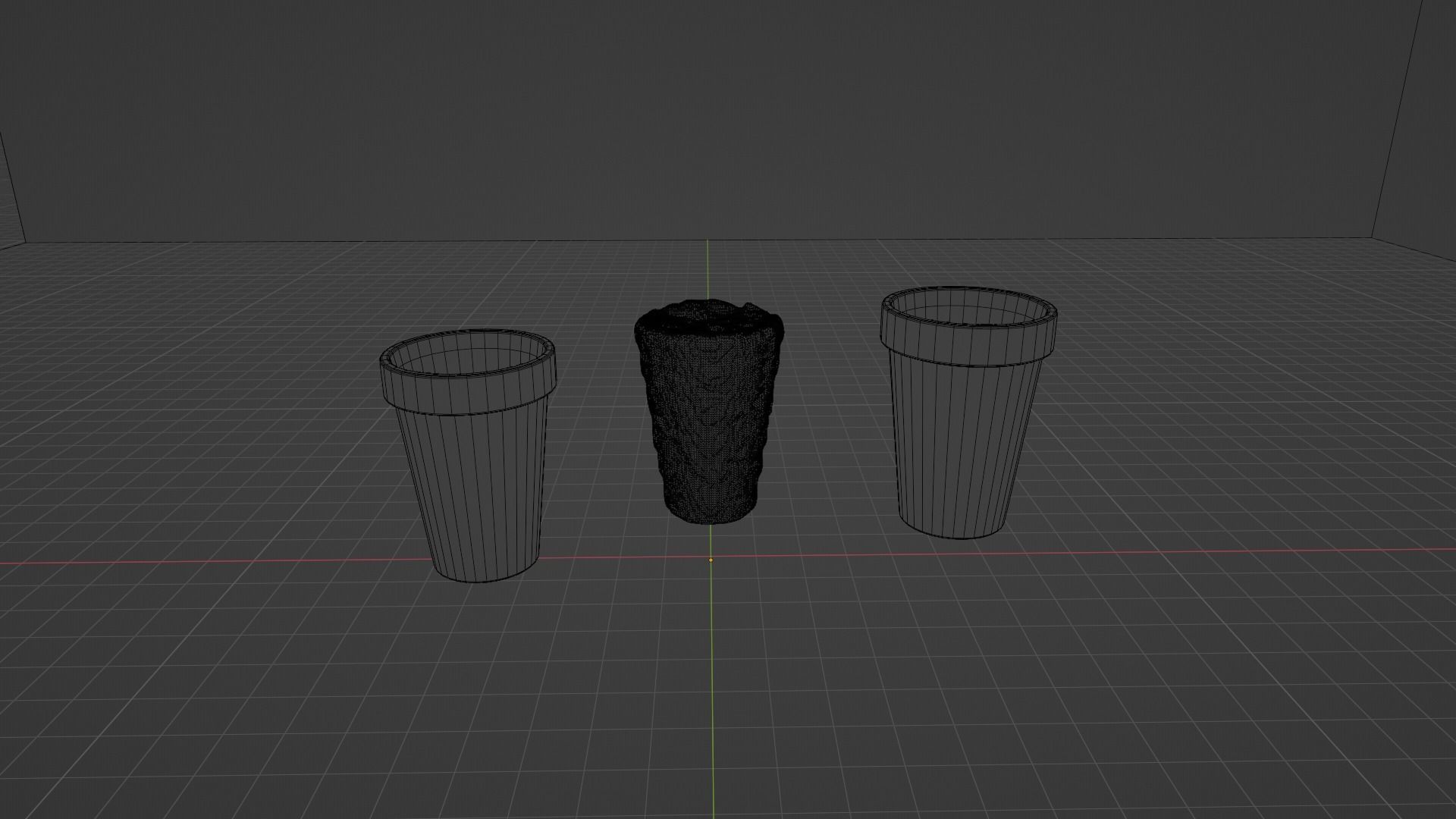 Lean double cup 3d model v2 3D model_5