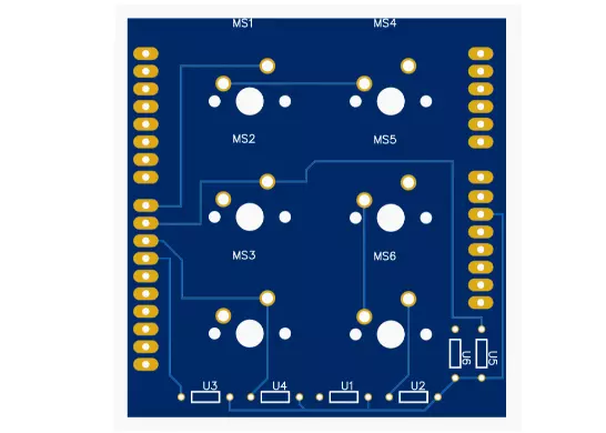 Arduino UNO mechanic switches shield Free 3D print model