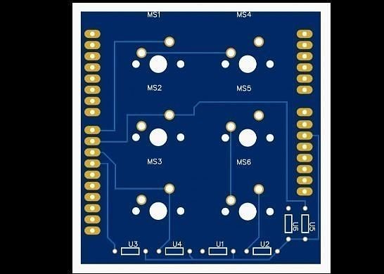 Arduino UNO mechanic switches shield Free 3D print model