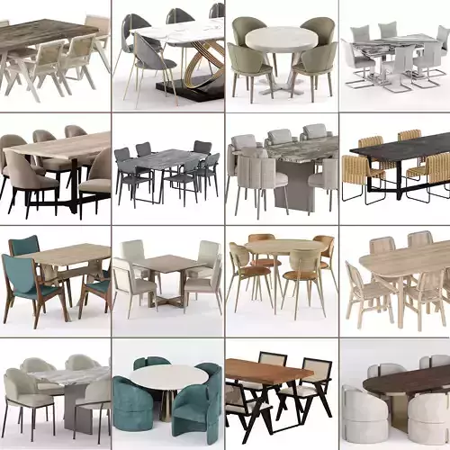 16 Dinning table 3D model