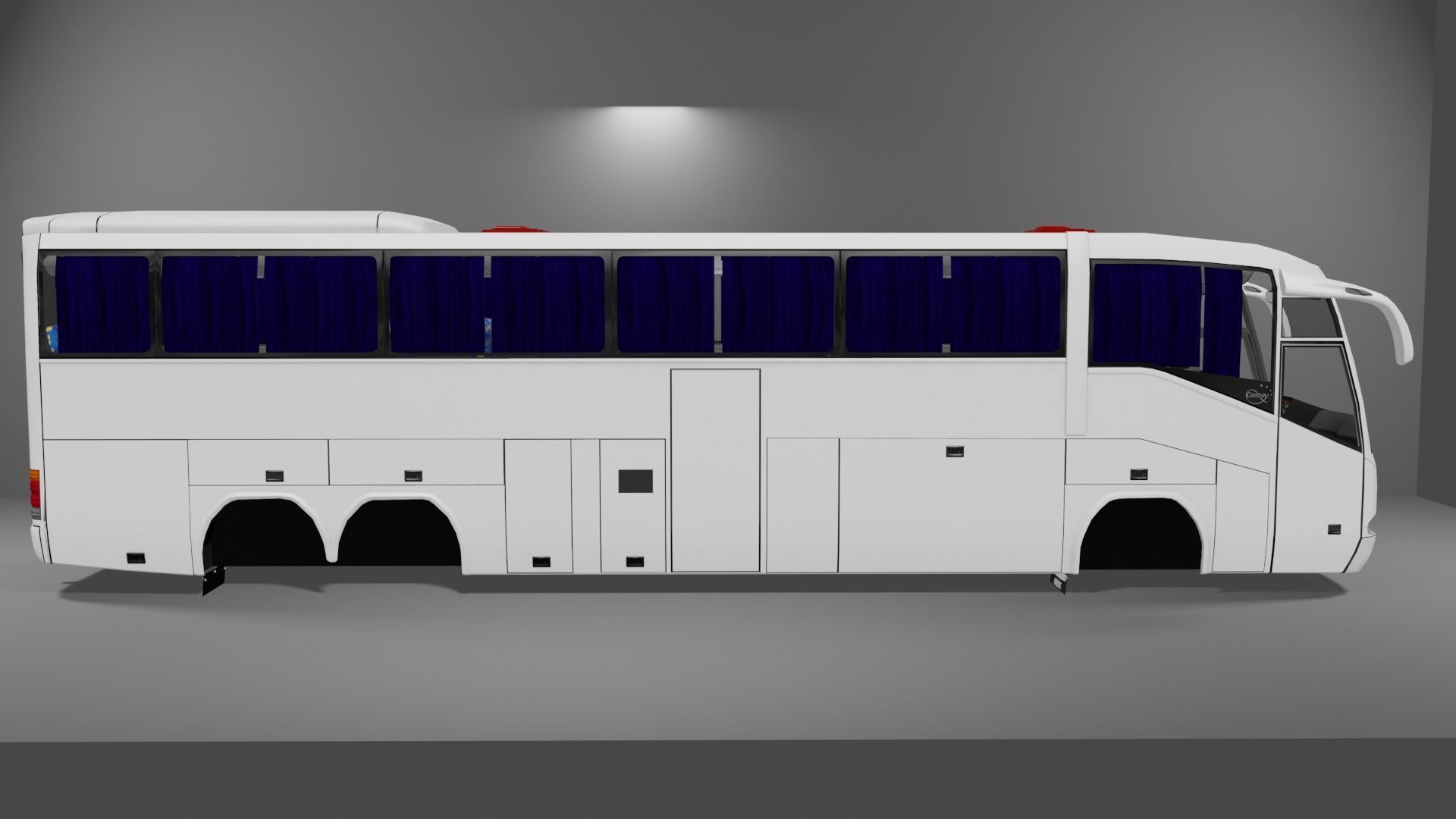 IrizarCentury ii 390 Low-poly 3D model_1