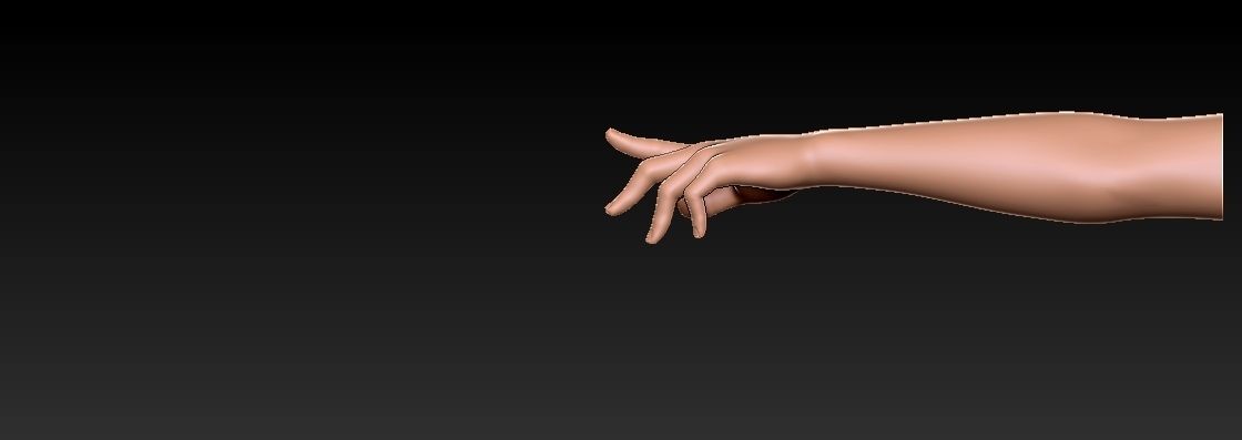 CONNECTING HANDS 3D print model_8