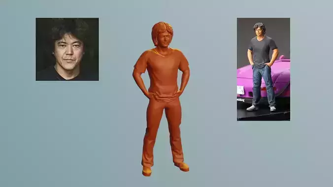 Akira Nakai - 3D printable 3D model