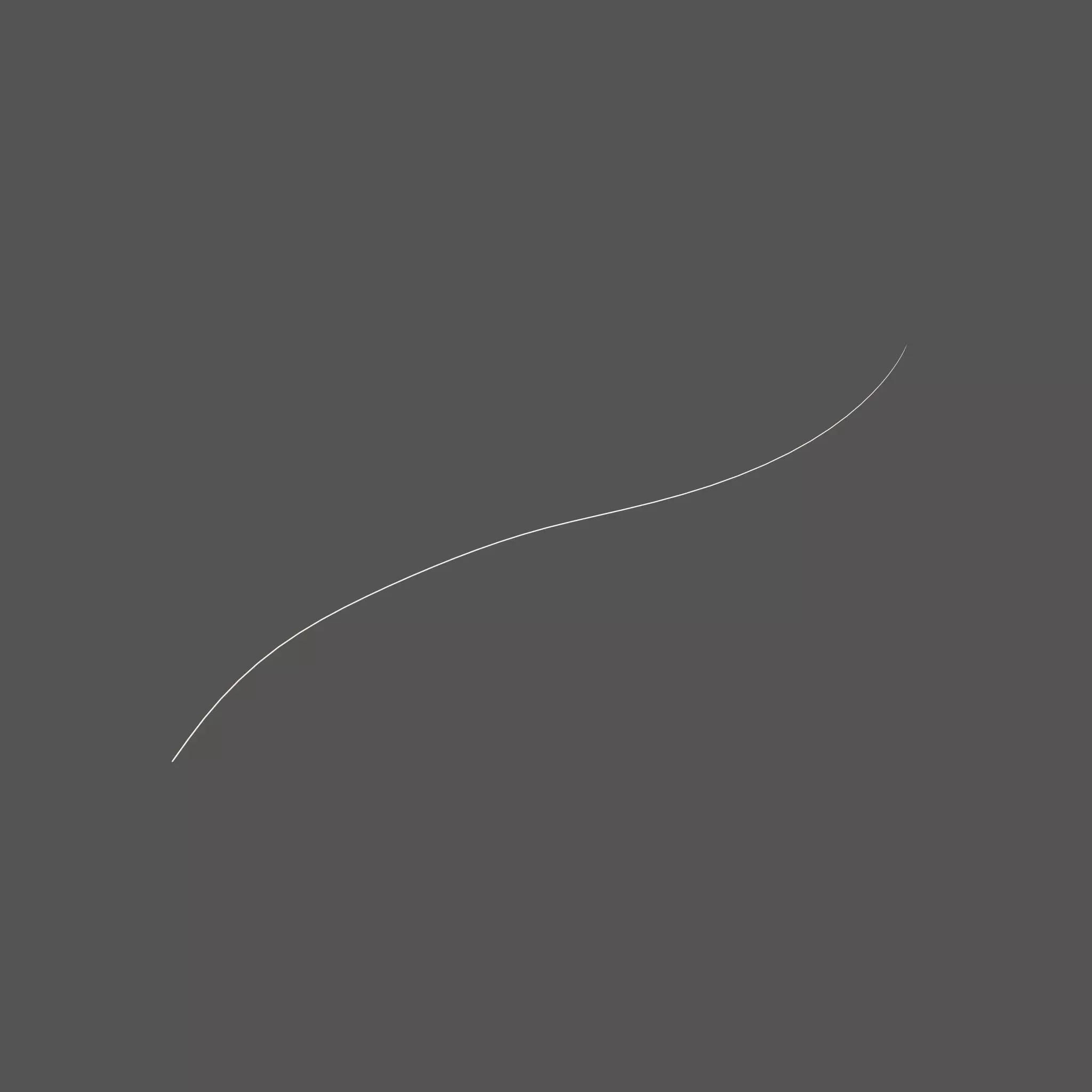 Human Hair v1 002 Low-poly 3D model_0