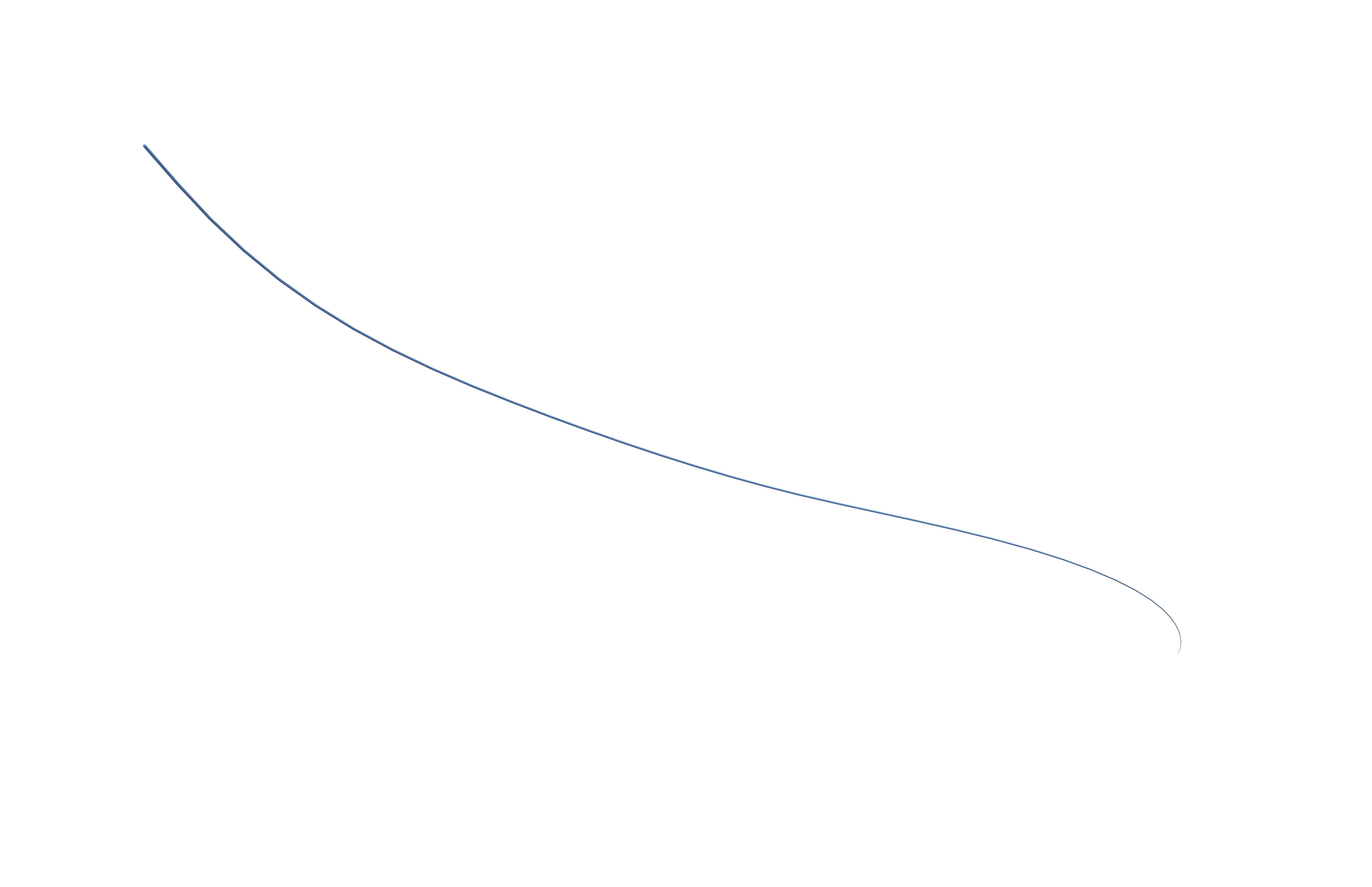 Human Hair v1 007 Low-poly 3D model_3