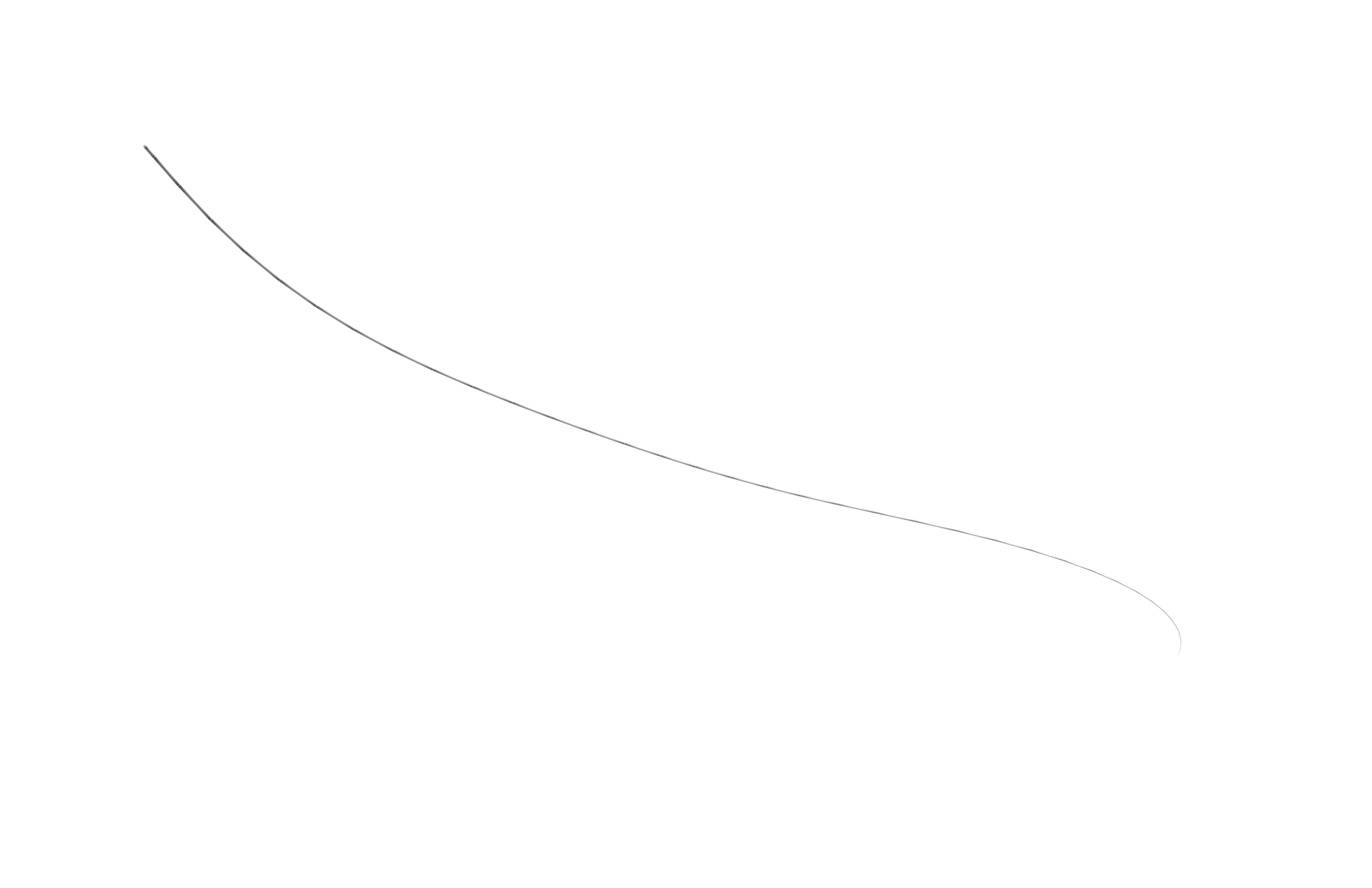 Human Hair v1 009 Low-poly 3D model_6