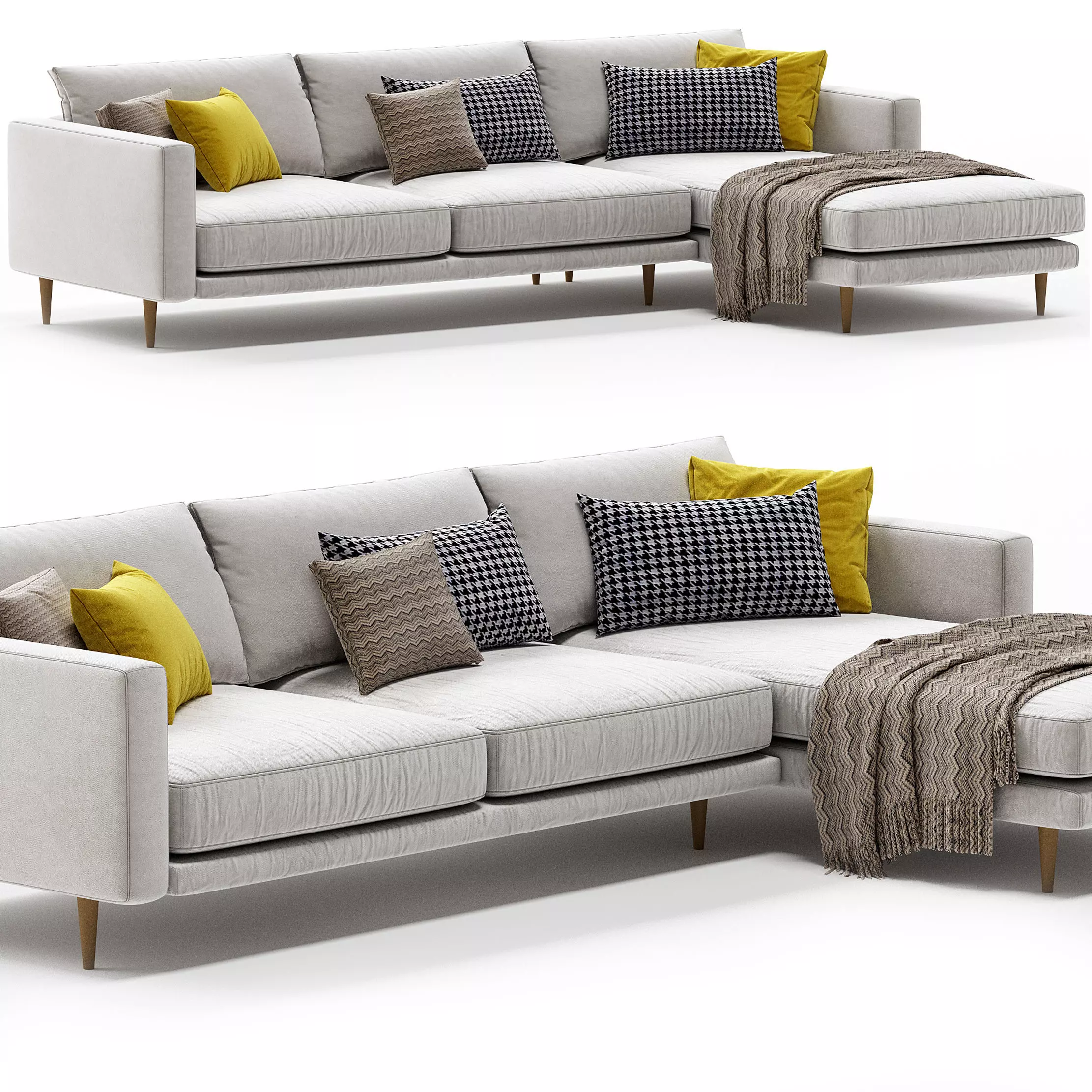 Linteloo Pleasure Chaise Lounge 3D model