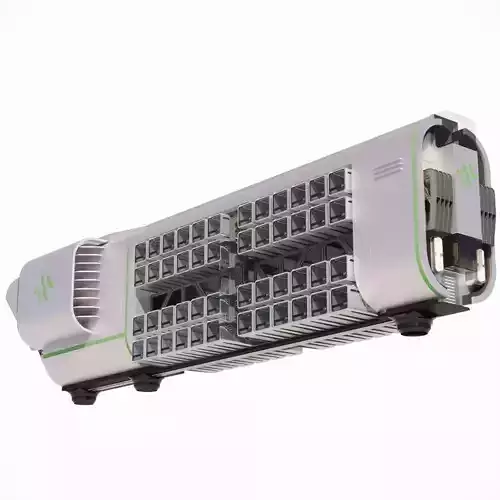 Sci-fi Airship Barge 004 3D model Sci-fi Airship Barge 004 3D model