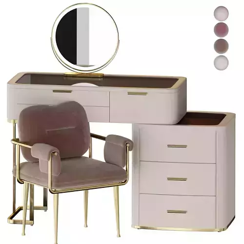 DOROTHY Modern Vanity Set 3D model