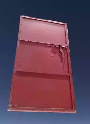 OldDoor door on sky