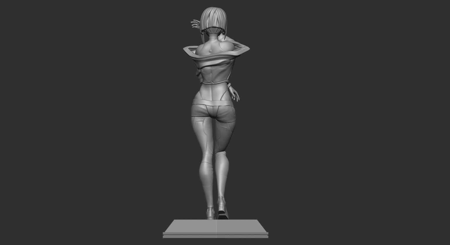 Lucy Edgerunners Fan art 3D print model_3