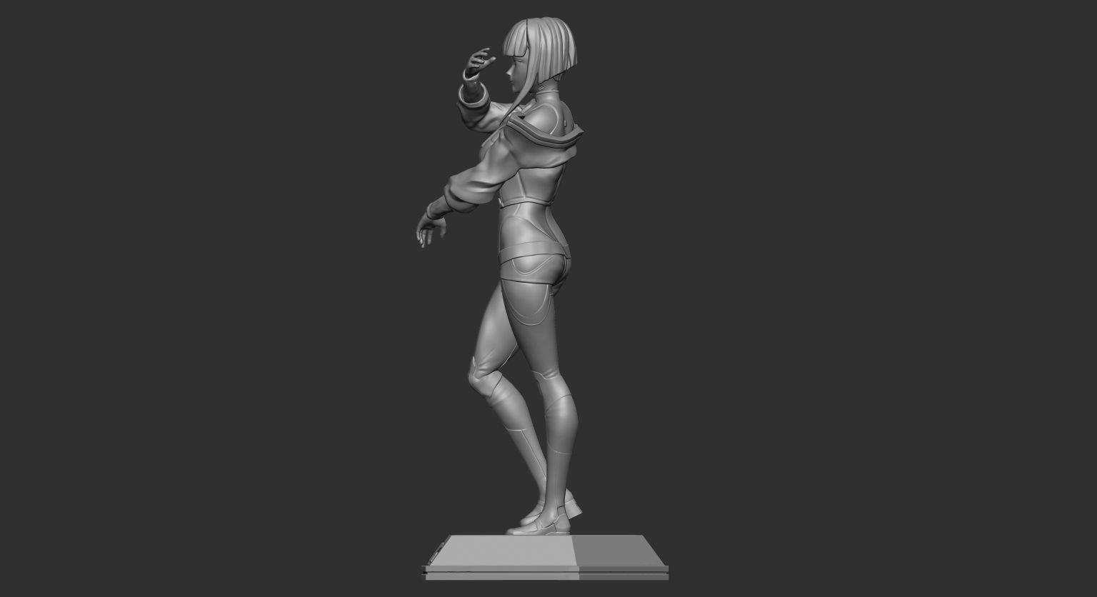 Lucy Edgerunners Fan art 3D print model_4
