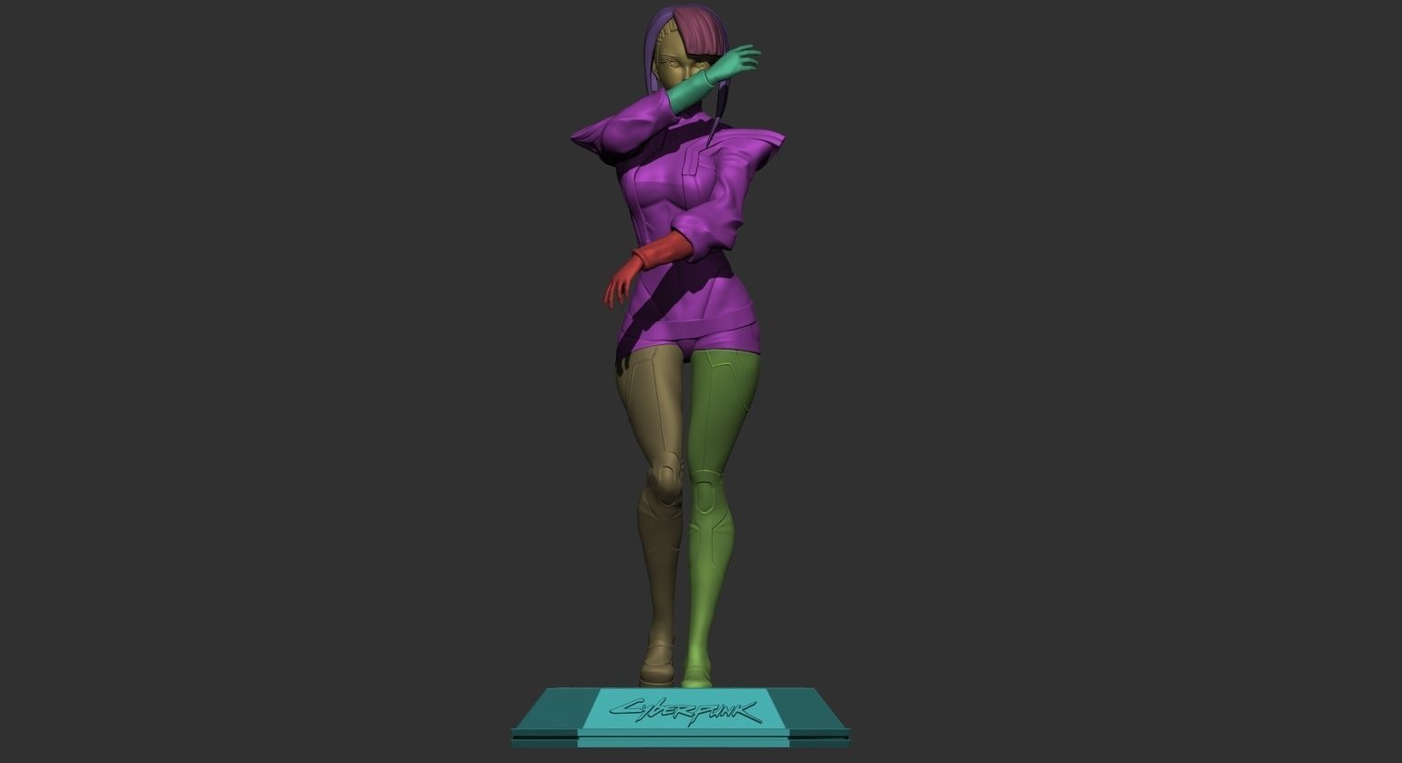 Lucy Edgerunners Fan art 3D print model_6