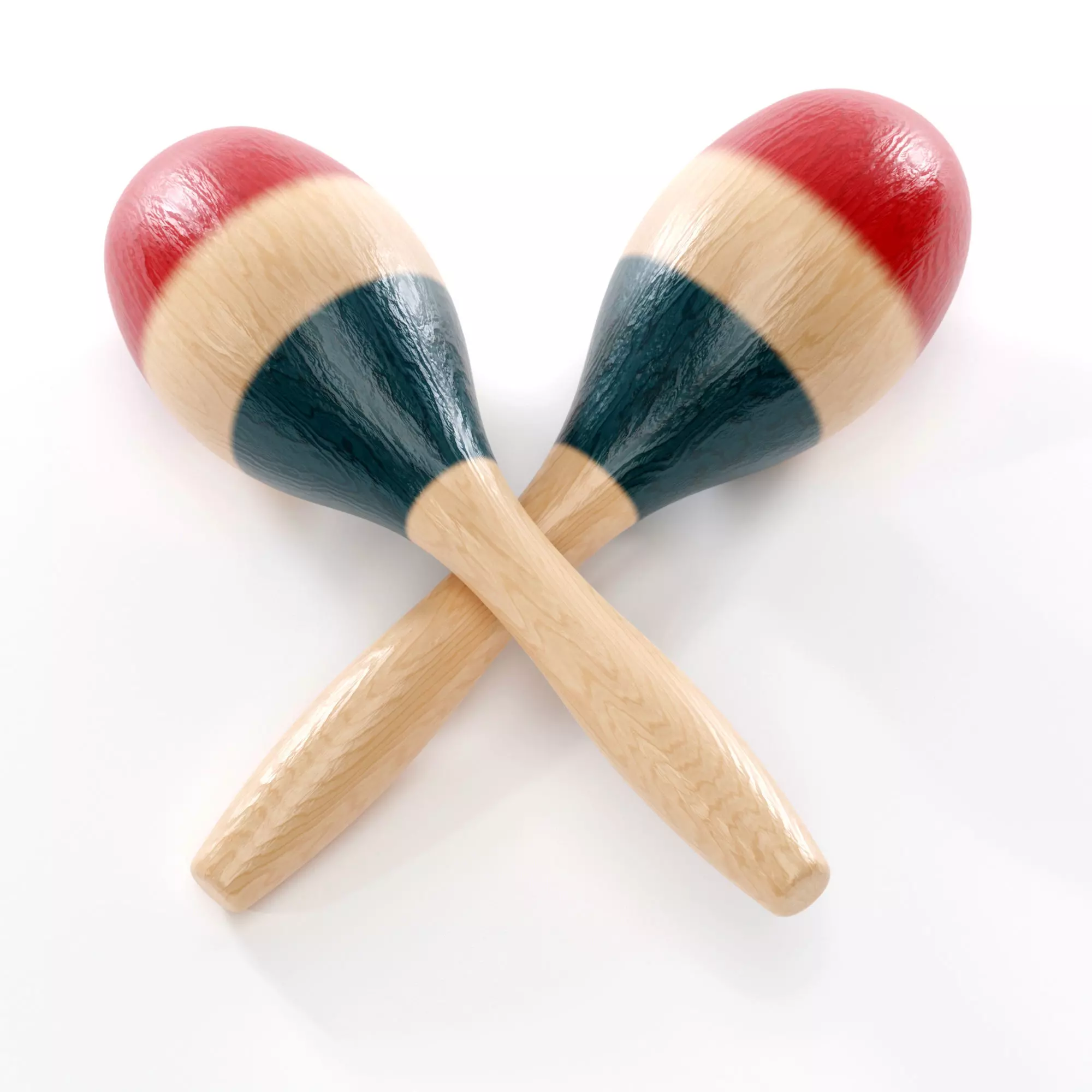 Maracas 3D model_0