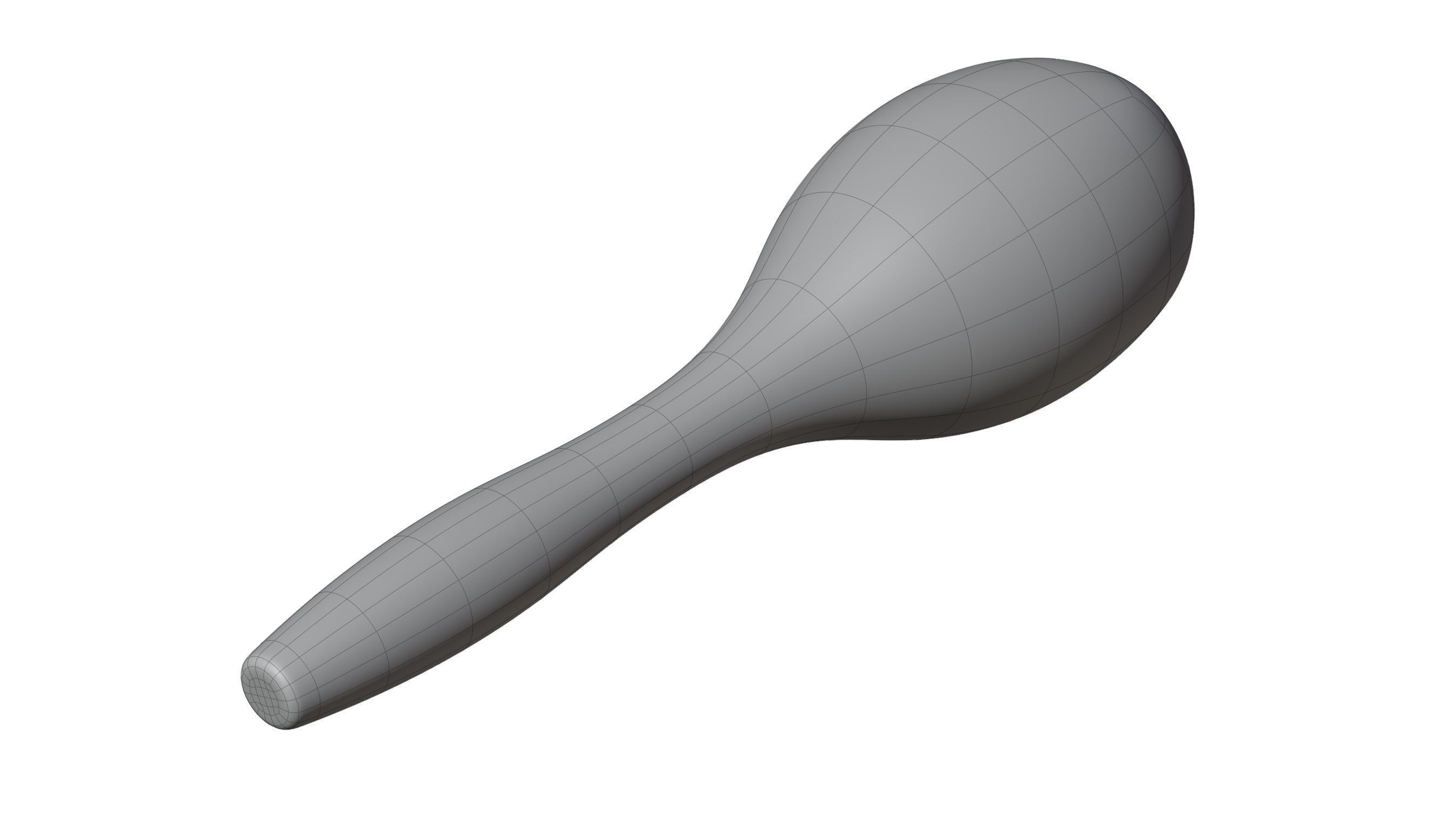 Maracas 3D model_9