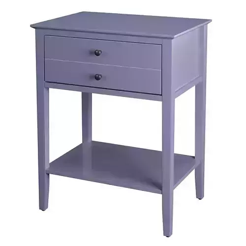 Rectangular side table 3D model