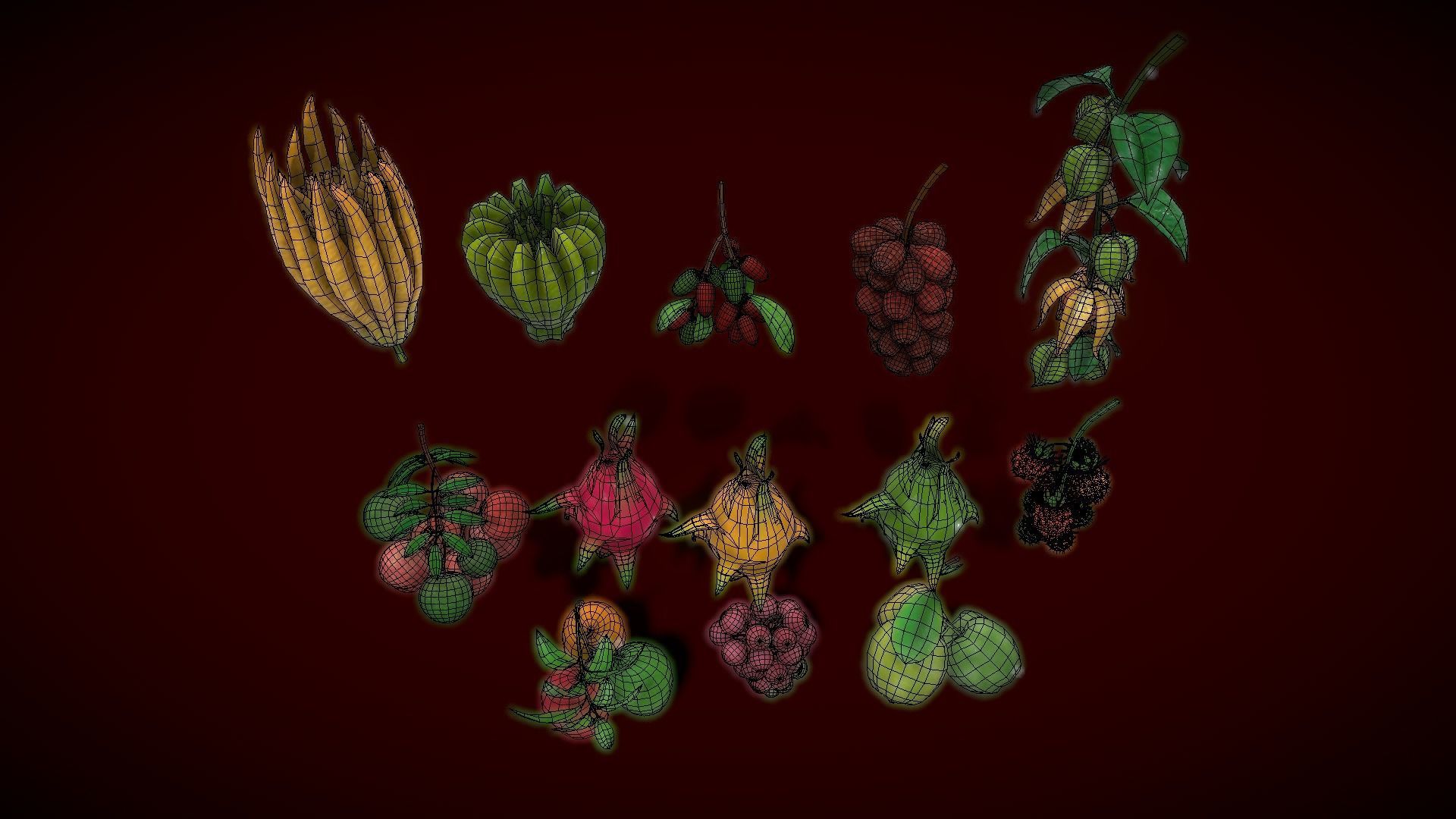 Collection Fruit texture pack _16