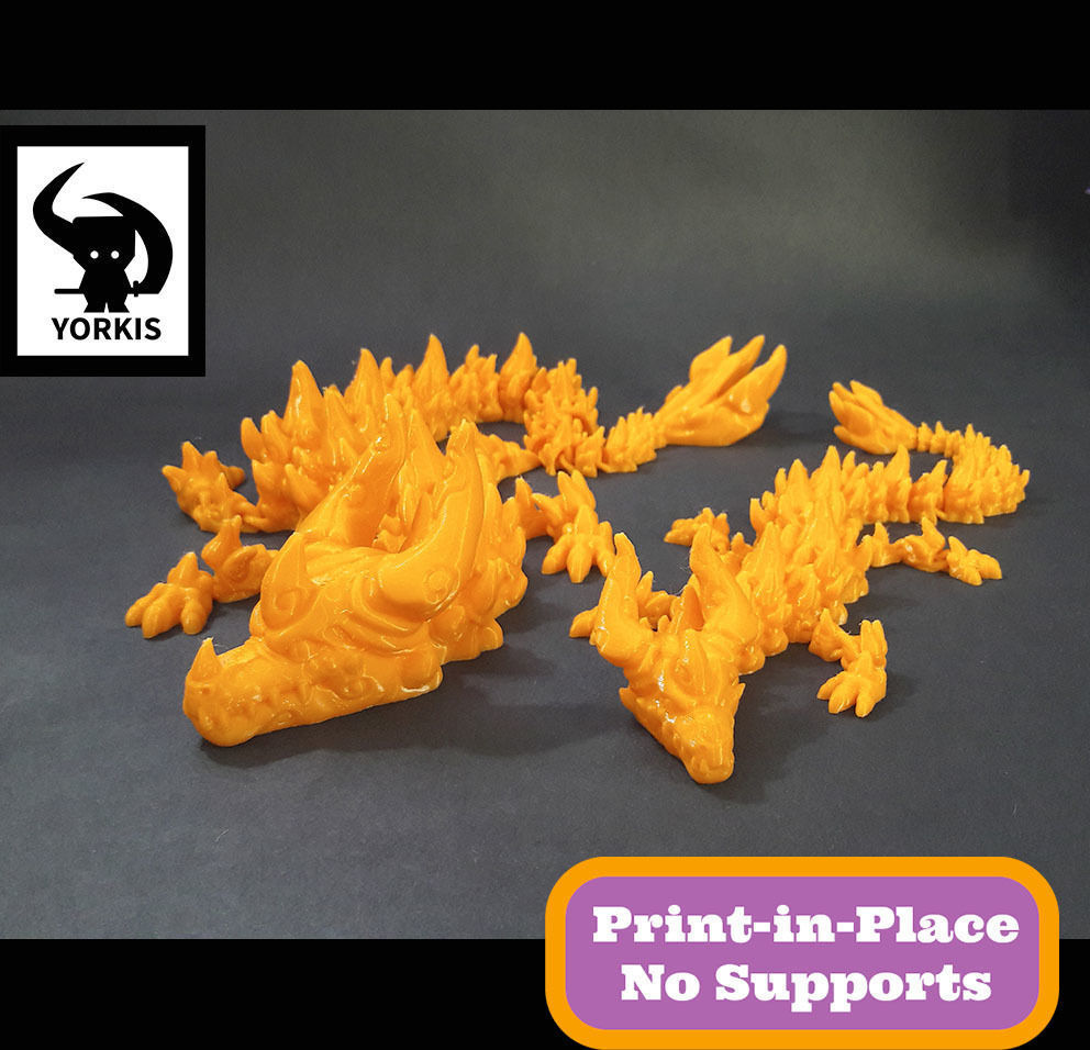 thorny dragon 3D print model_1