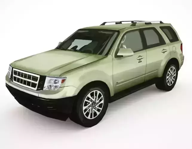 Generic SUV v1 Low-poly 3D model