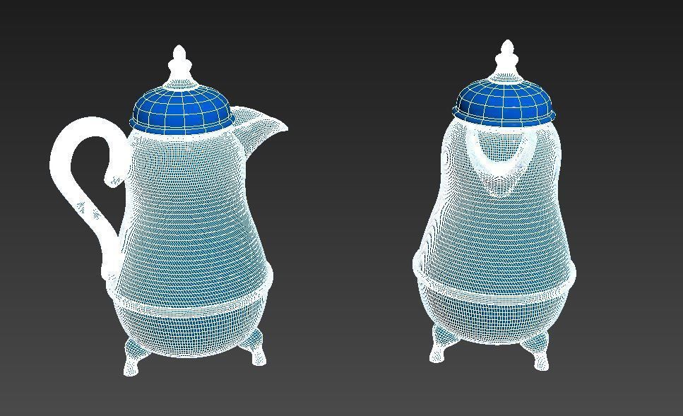 Eid Collection orange hammer 3D model_86