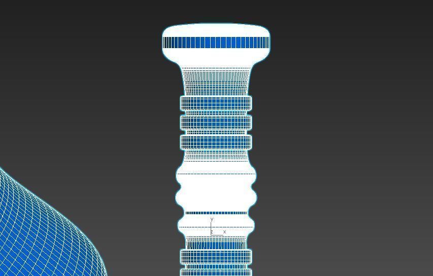 Eid Collection orange hammer 3D model_93