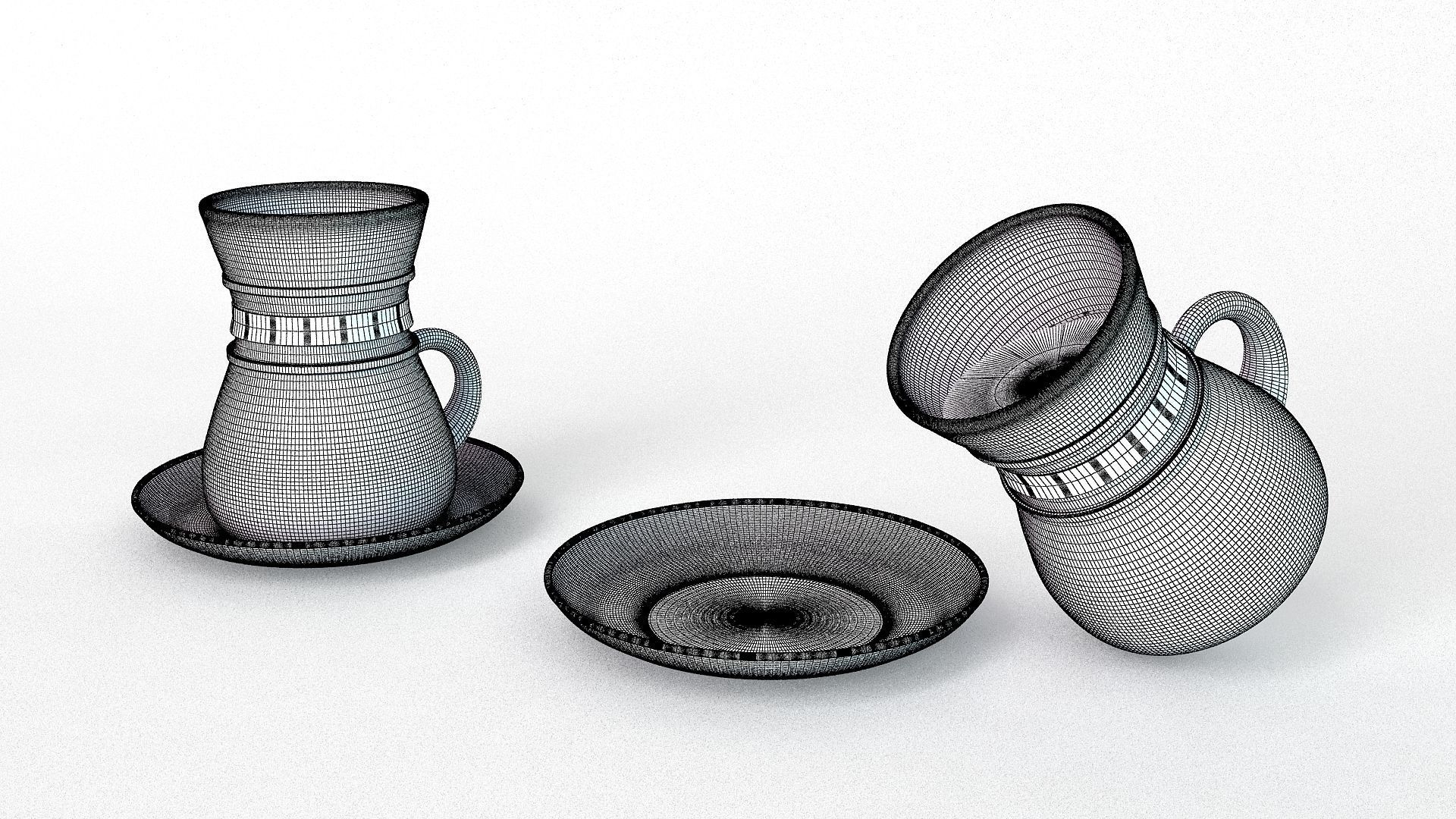 Eid Collection orange hammer 3D model_64