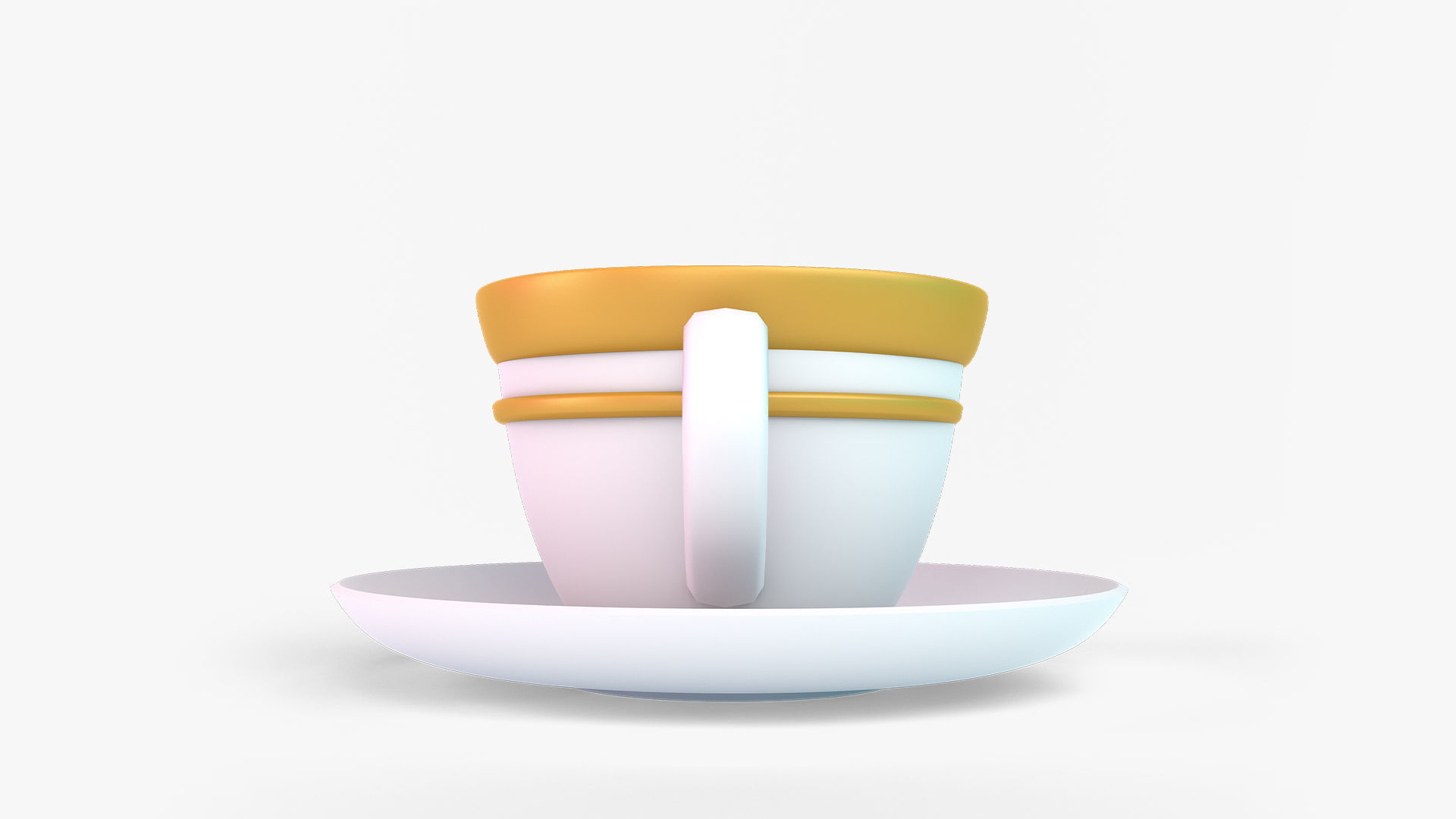 Eid Collection orange hammer 3D model_55