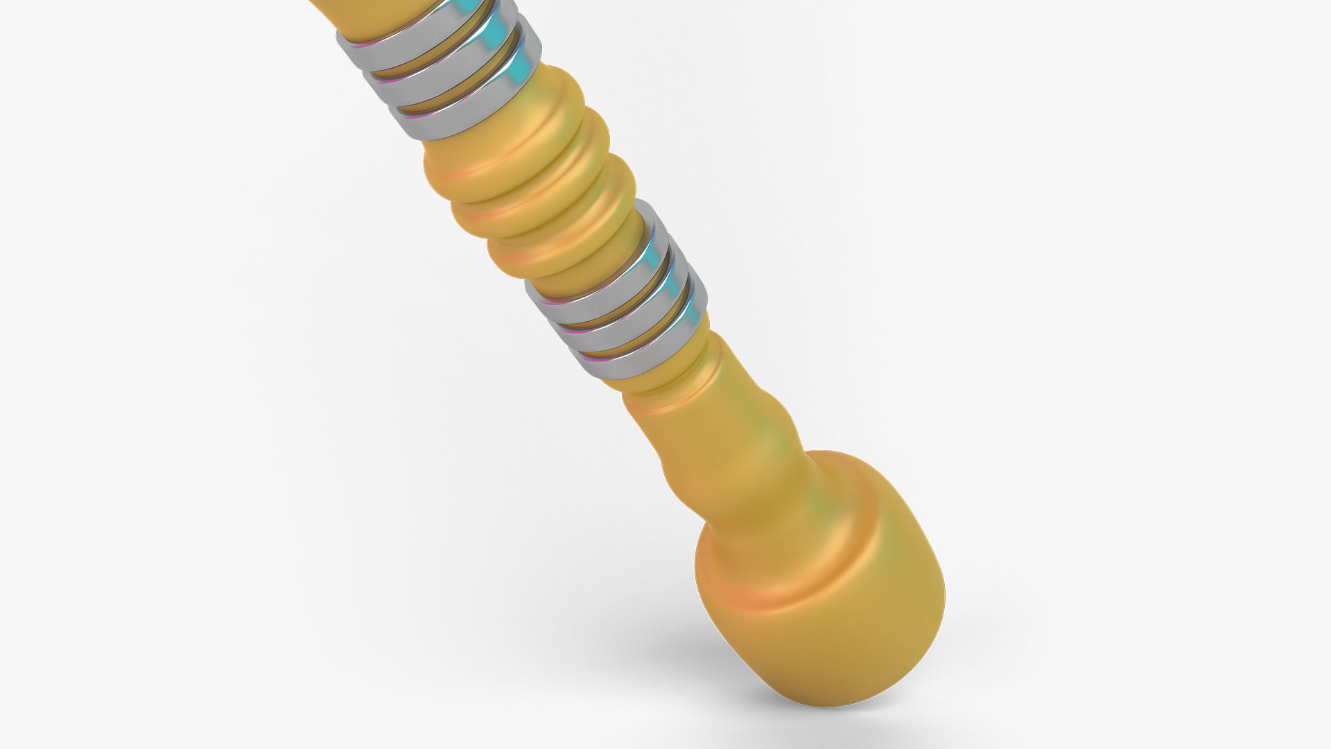 Eid Collection orange hammer 3D model_10