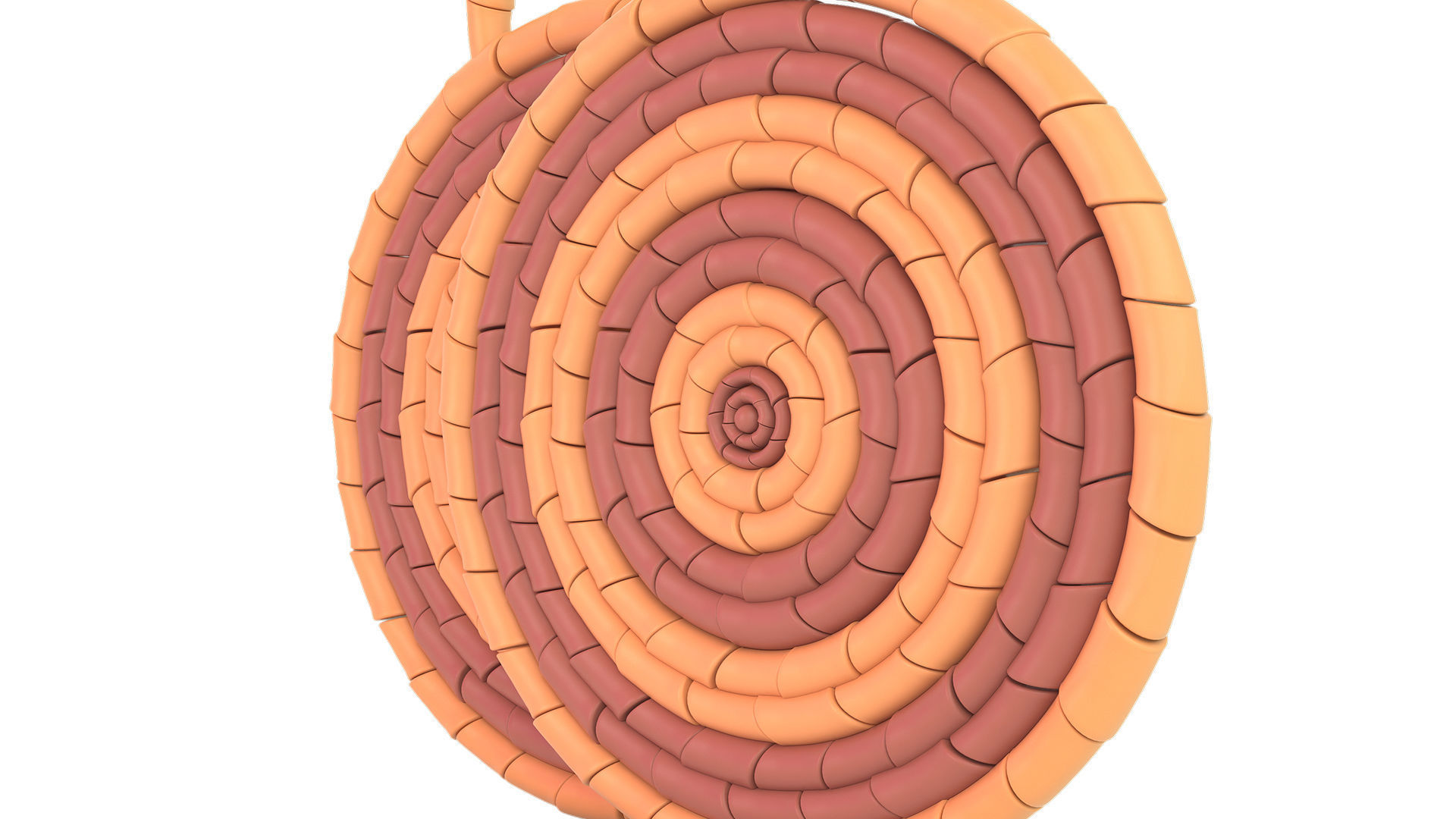 Eid Collection orange hammer 3D model_24