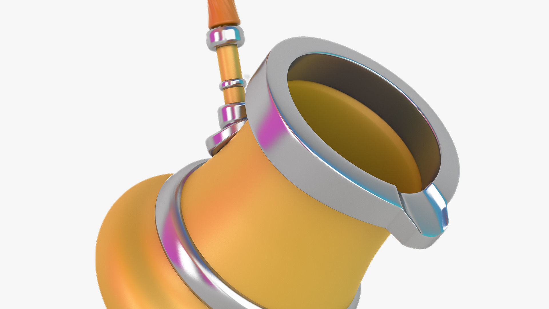 Eid Collection orange hammer 3D model_39