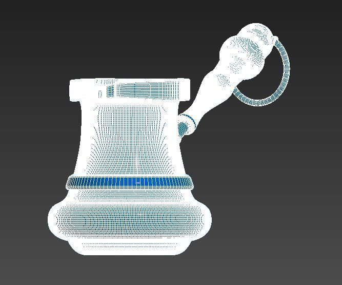 Eid Collection orange hammer 3D model_82