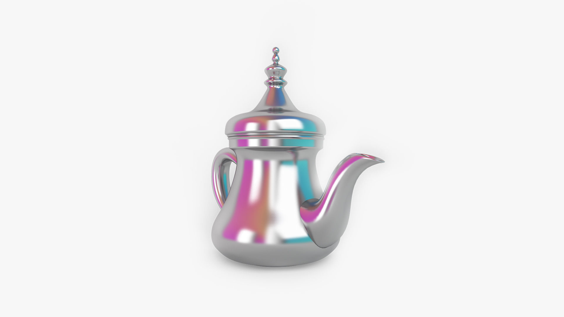 Eid Collection orange hammer 3D model_44