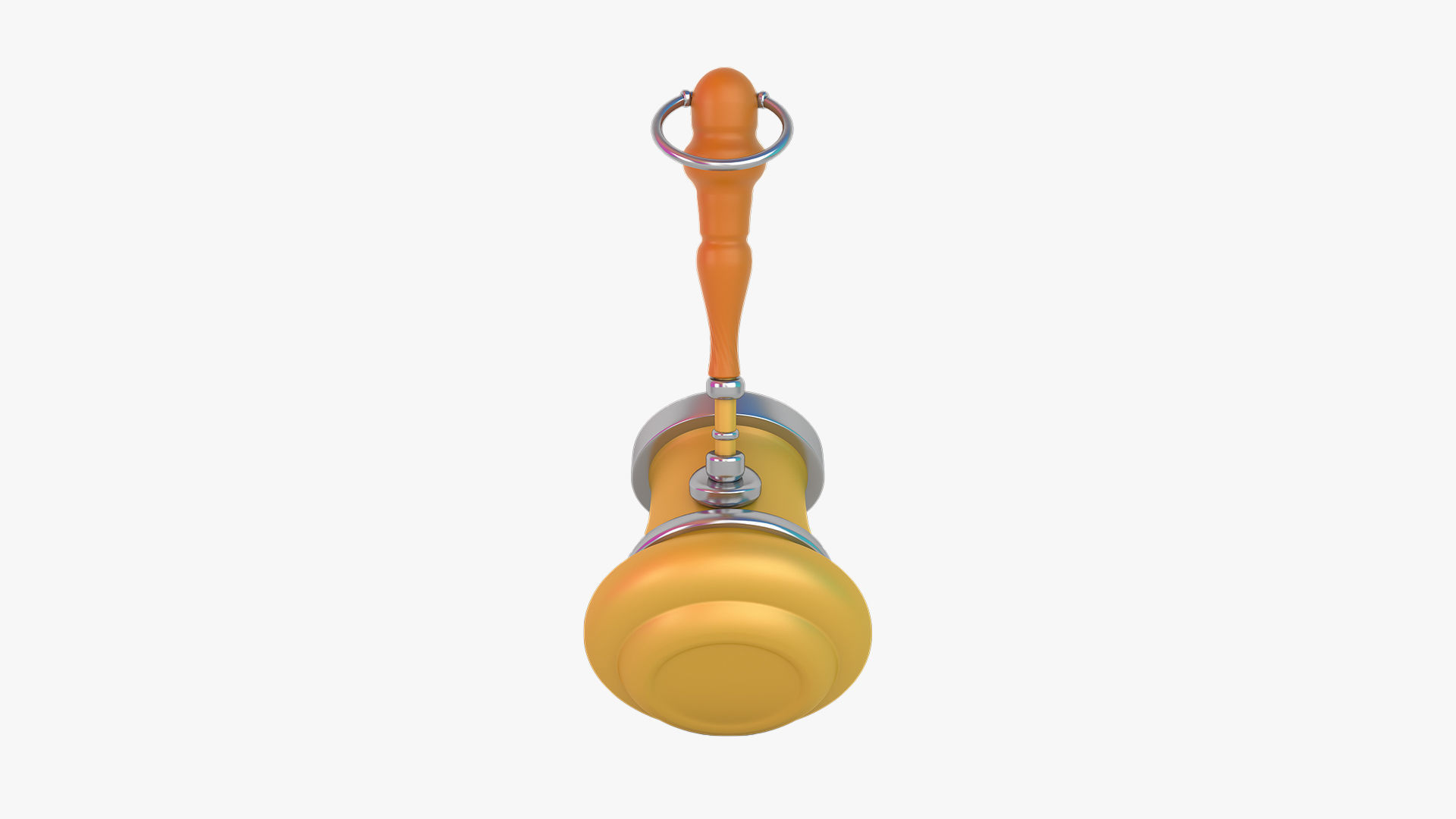Eid Collection orange hammer 3D model_42